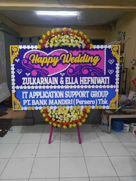 Papan Bunga Wedding Venue Puncak Bogor